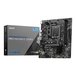 MSI H610M-S PRO LGA1700 M-ATX Motherboard