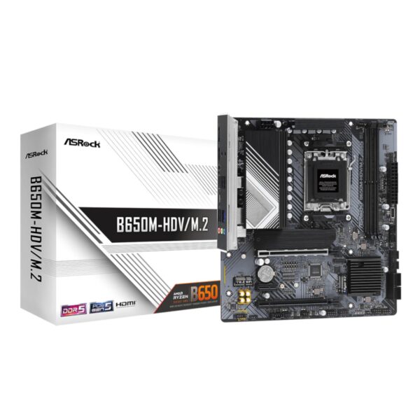 ASRock B650M-HDV/M.2 AM5 Motherboard