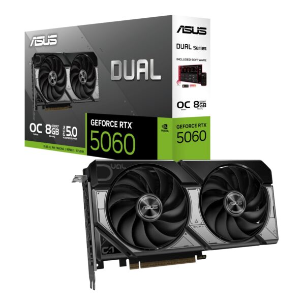 ASUS Dual RTX 5060 8GB GDDR7 Graphics Card
