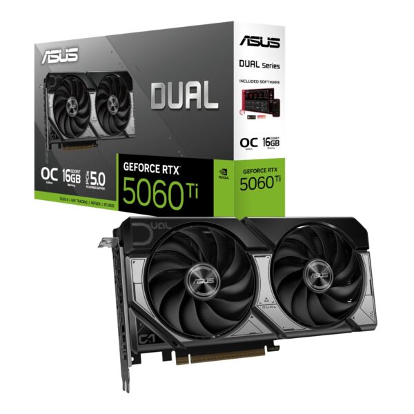 ASUS Dual GeForce RTX 5060 Ti OC 16GB GDDR7