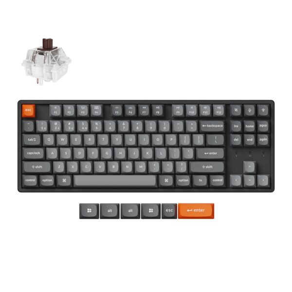 Keychron K8 Max Brown Mech Switche Keyboard