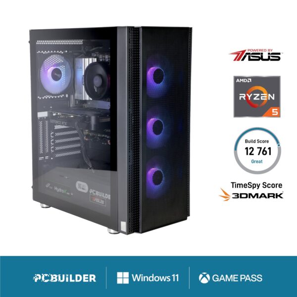 PCBuilder Ryzen 5 8400F OBLIVION Gaming PC