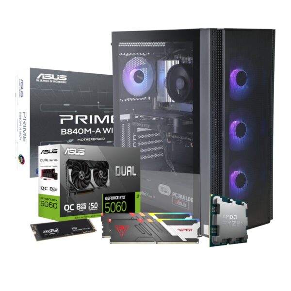 PCBuilder Ryzen 5 8400F OBLIVION Gaming PC - Image 2