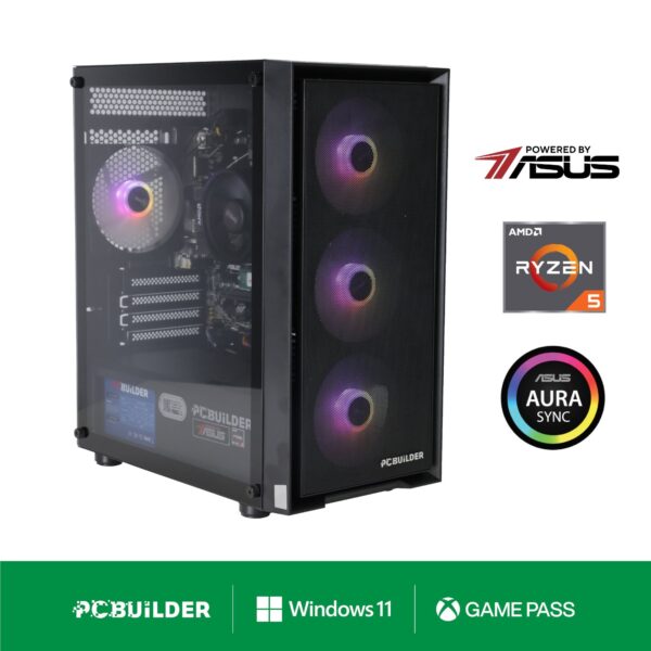 PCBuilder Ryzen 5 8600G WARDEN Gaming PC