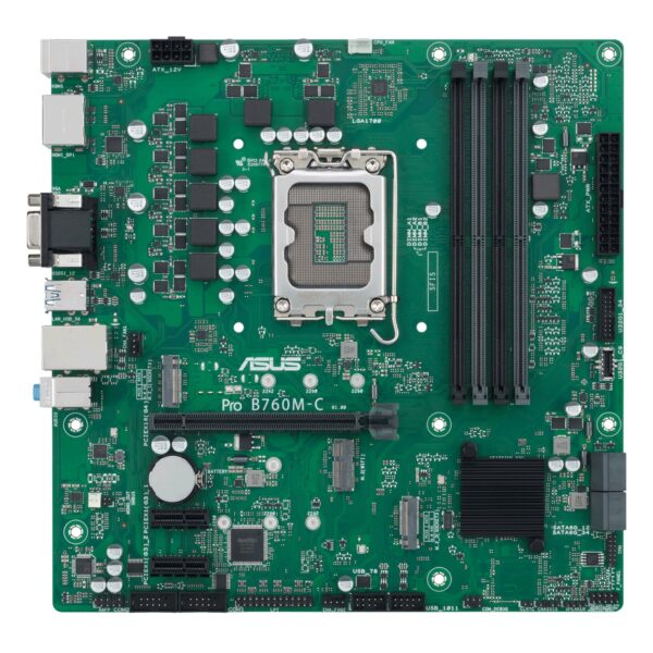 ASUS PRO B760M C CSM LGA 1700 Motherboard - Image 2