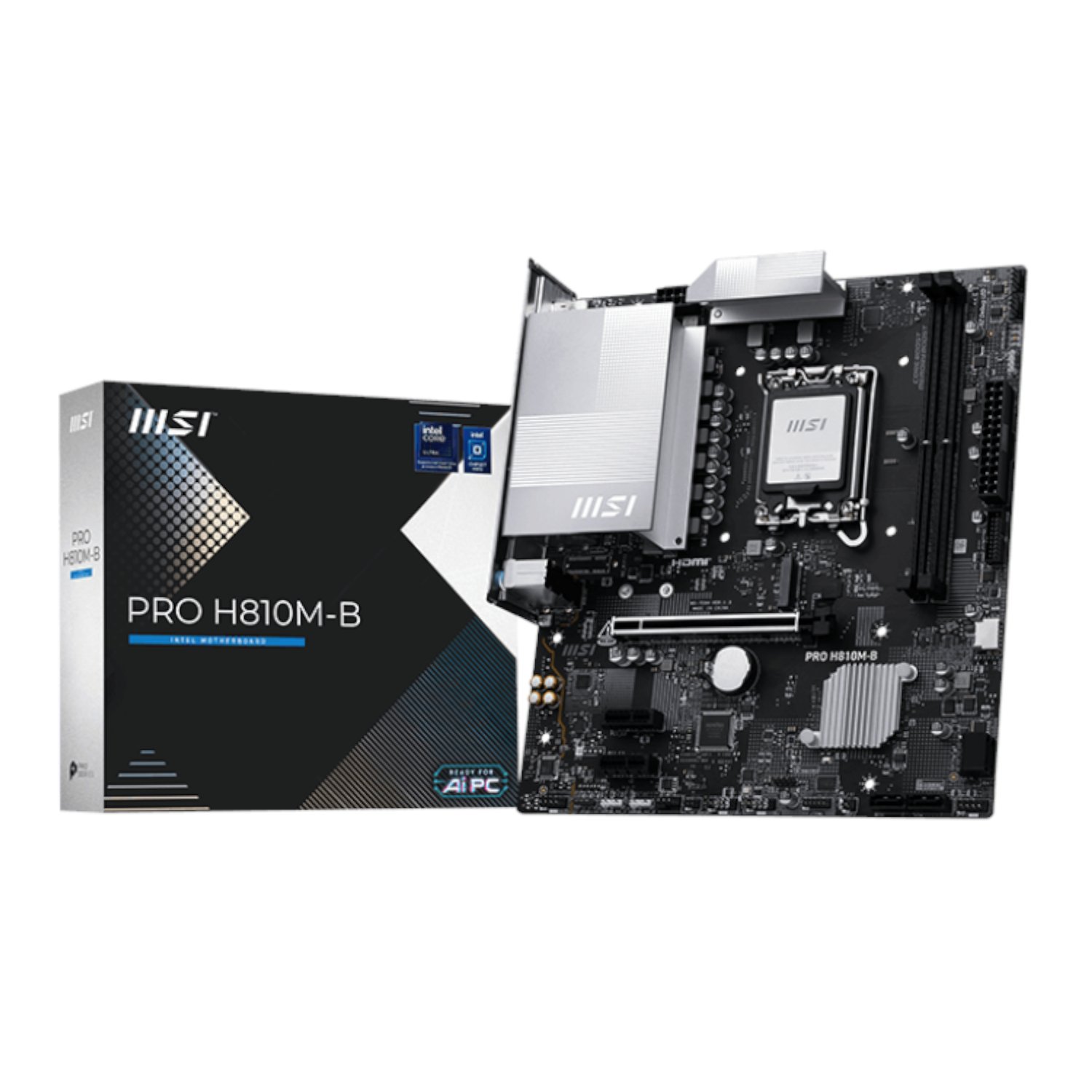 MSI H810M-B PRO LGA1851 M-ATX Motherboard