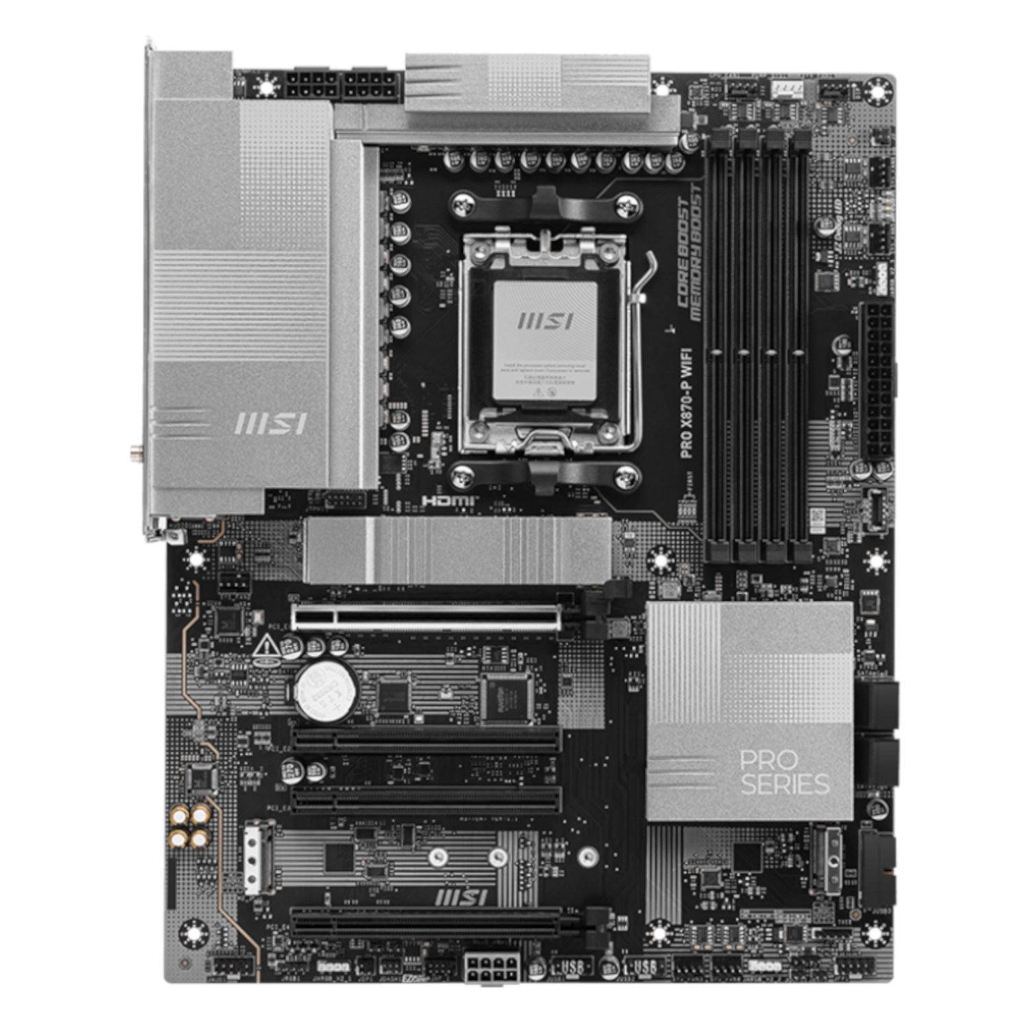MSI PRO X870-P WIFI AM5 ATX Motherboard - Image 2