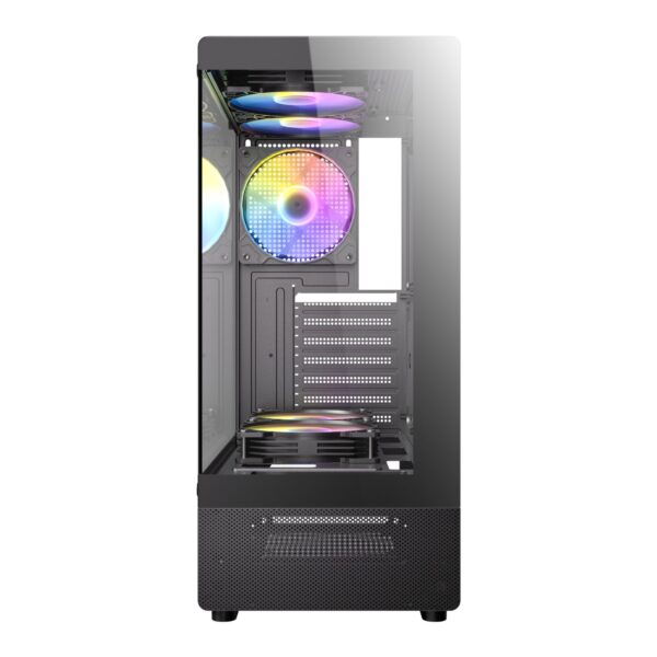 Antec VCX200 RGB Elite Gaming Chassis Black - Image 2