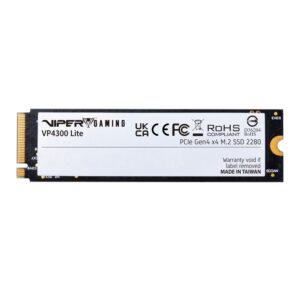 Patriot Viper Lite 2TB Gen 4 M.2 NVMe SSD