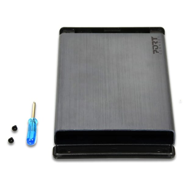 Port Connect USB-C External HDD Enclosure - Image 2
