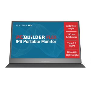 PCBuilder FLEX 16inch Full HD IPS Portable Monitor