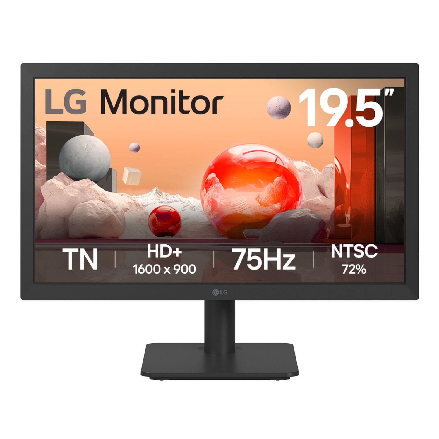 LG Essential 20inch WSXGA TN Monitor 75Hz