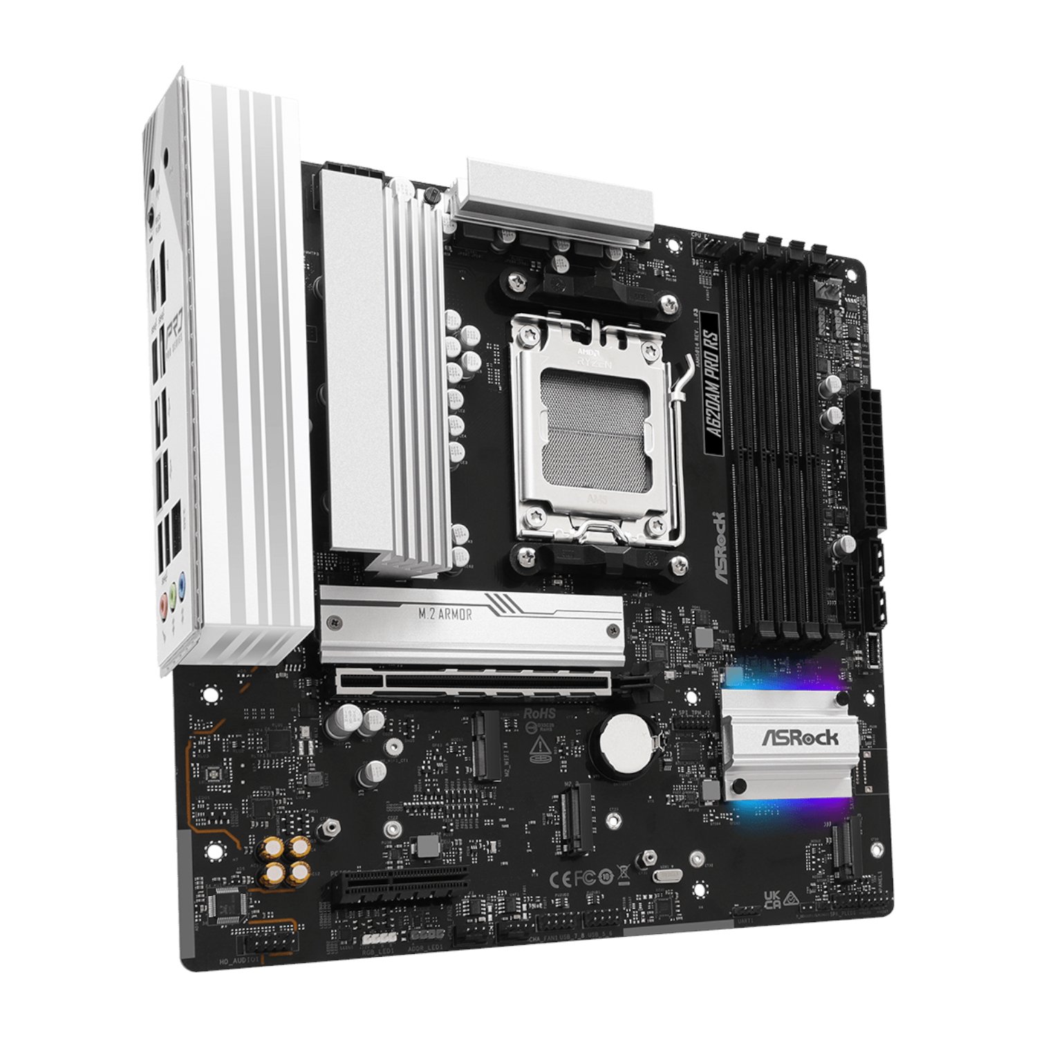 ASRock A620AM Pro RS AM5 M-ATX Motherboard - Image 3
