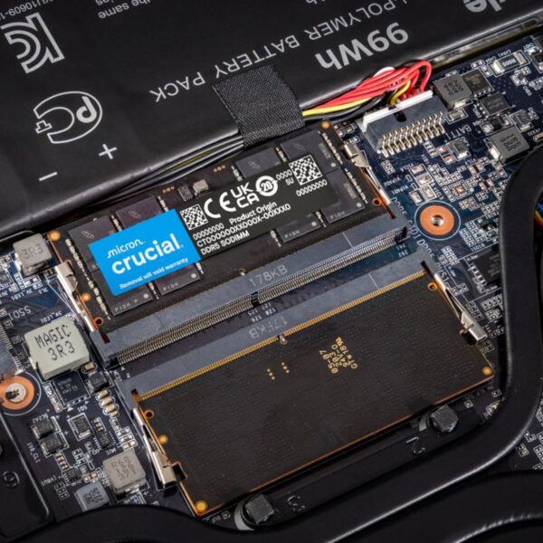 Crucial 128GB 5600MHz DDR5 SODIMM Laptop Memory Kit (2 x 64GB) - Image 4