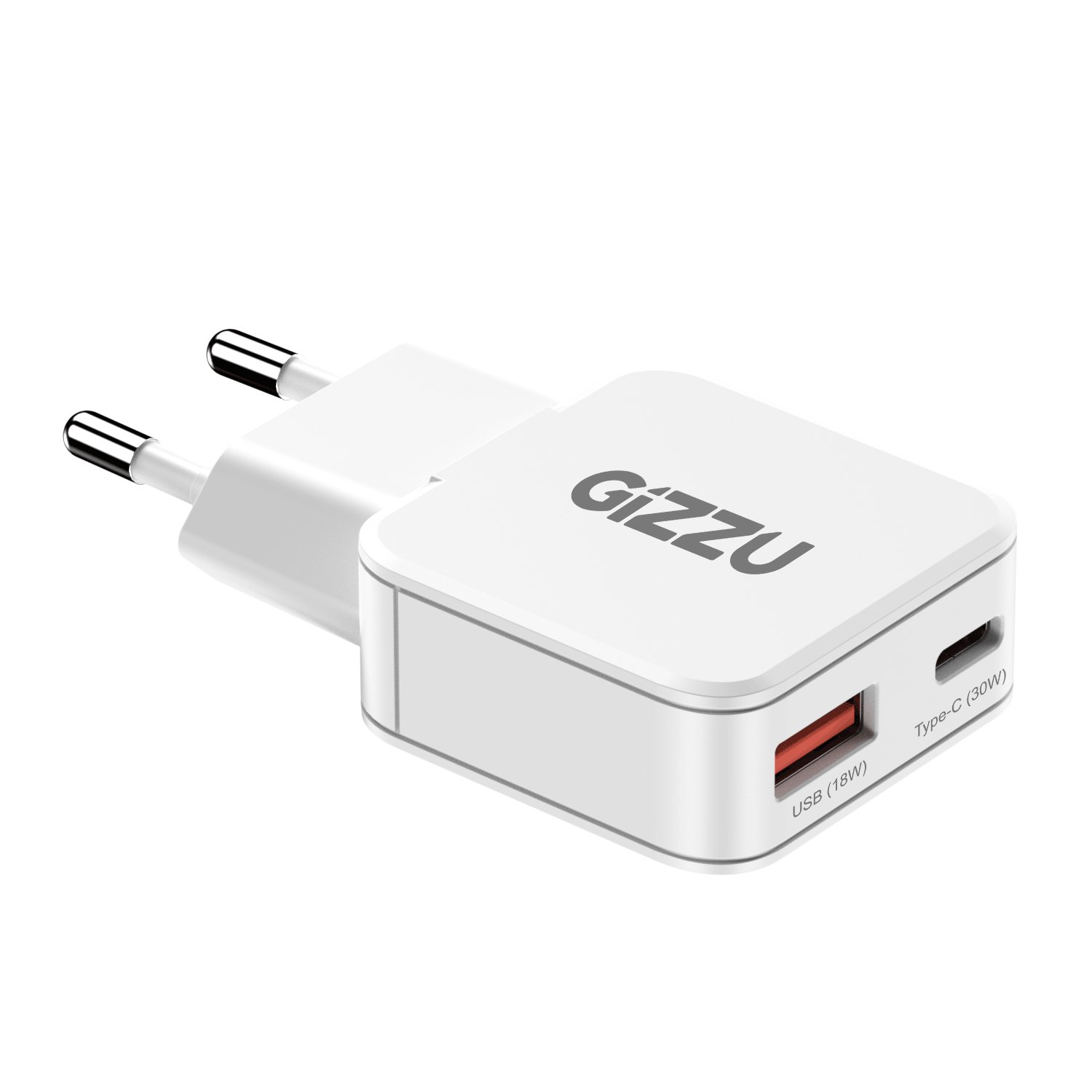 Gizzu 2-Port 30W GaN Wall Charger - Image 3