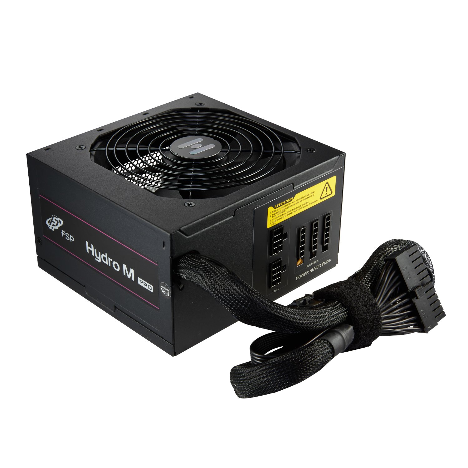 FSP Hydro M Pro 700W 80PLUS Bronze Gen5 Semi-modular Power Supply - Image 4