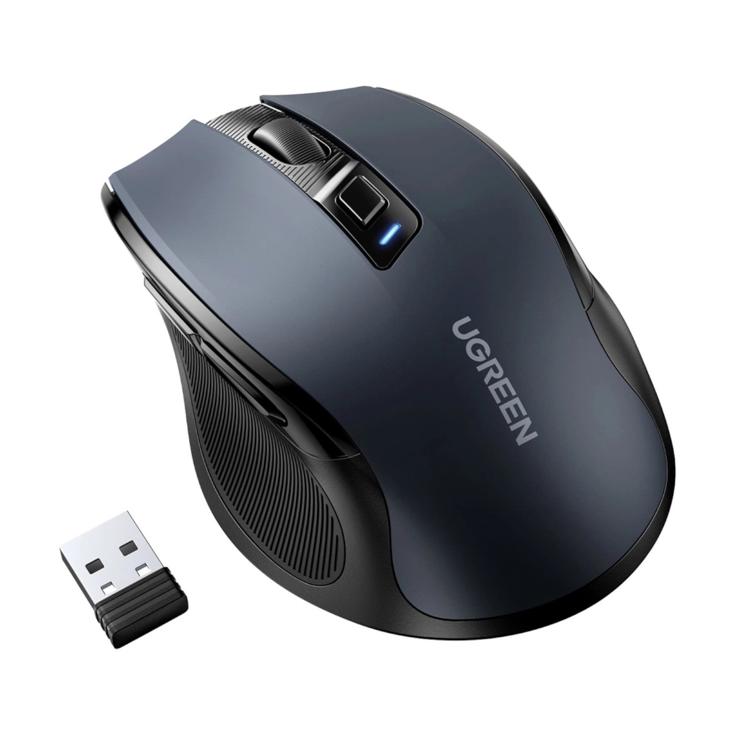 UGreen MU006 2.4GHz Wireless Optical Mouse Black - Image 2