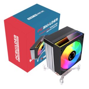 PCBuilder TYHPOON COOL 90mm Air CPU Cooler - Black