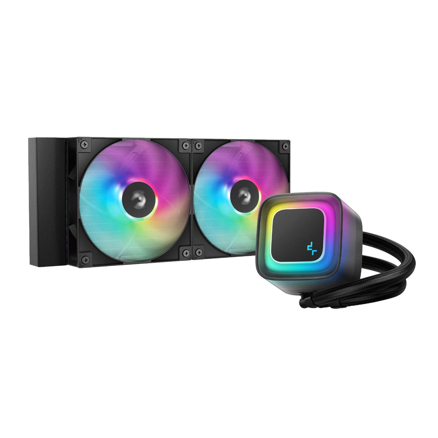 DeepCool LE240 V2 240mm ARGB AIO Black - Image 2