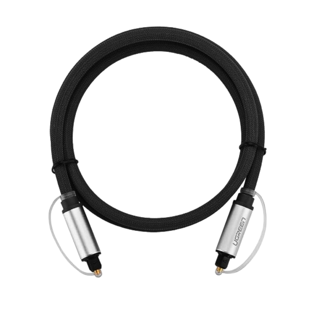 UGreen AV108 Male to Male Toslink Optical Audio Cable 2m Grey - Image 3