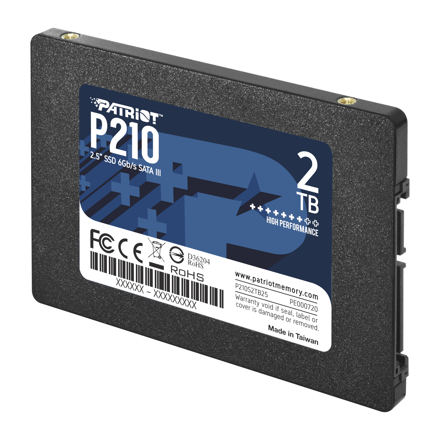 Patriot P210 2TB 2.5 Inch SATAIII SSD - Image 2