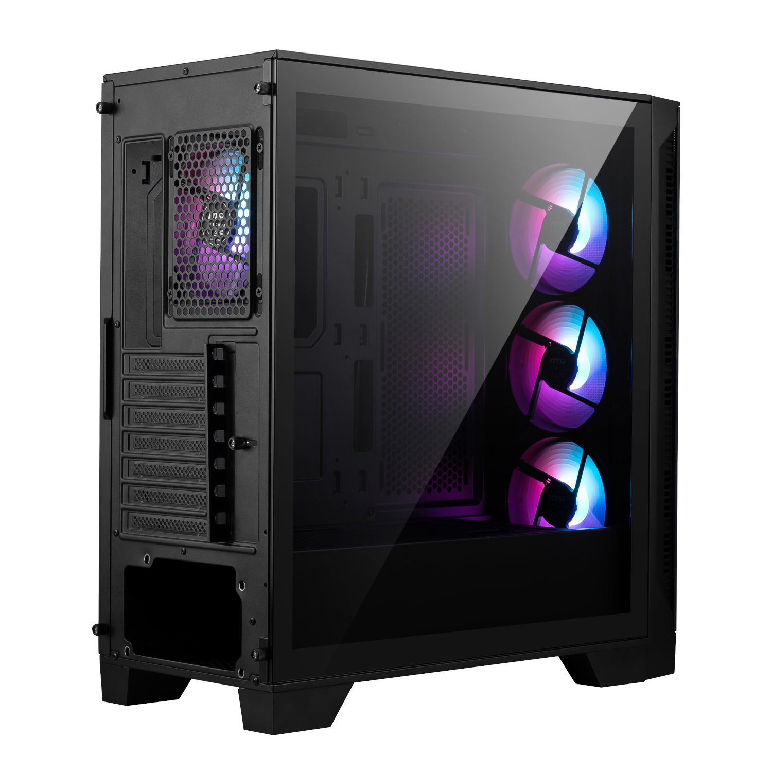MSI MAG Forge 320R Airflow ATX Gaming Chassis - Image 4