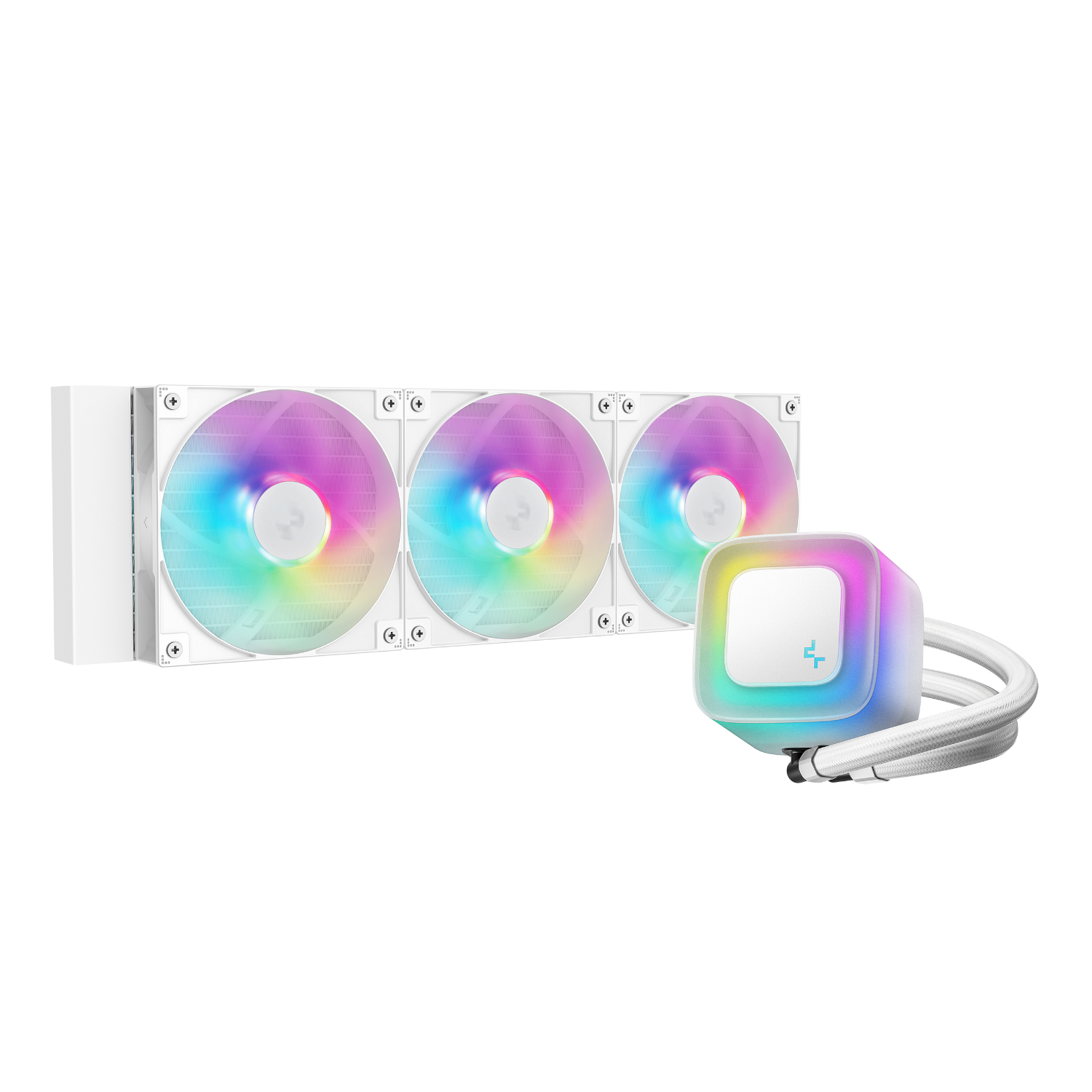 DeepCool LE360 V2 ARGB 360mm White - Image 2