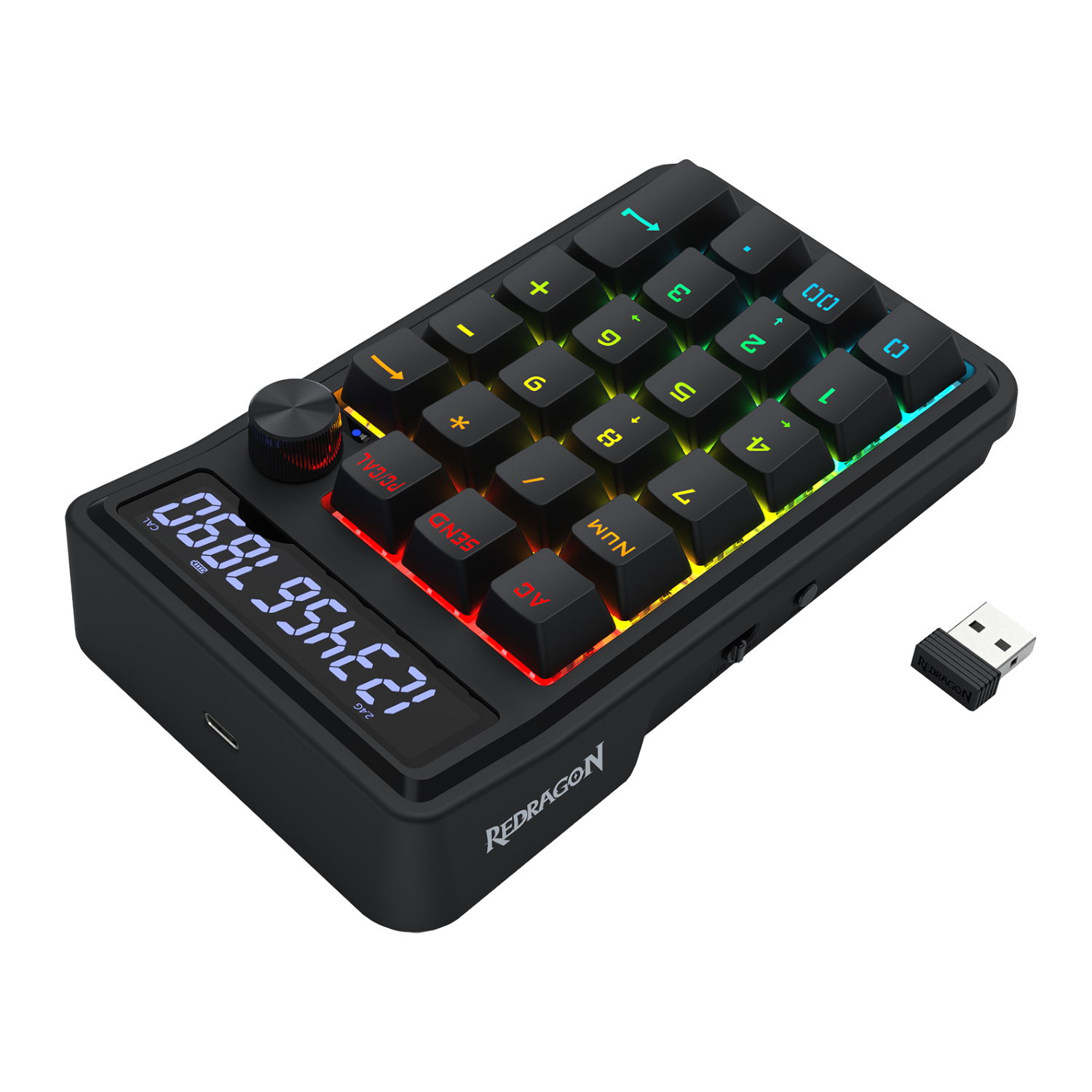 Redragon K733 COVE RGB Wireless Mechanical Numpad - Image 4