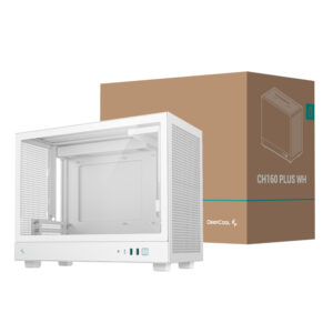 DeepCool CH160 PLUS M-ATX Chassis White
