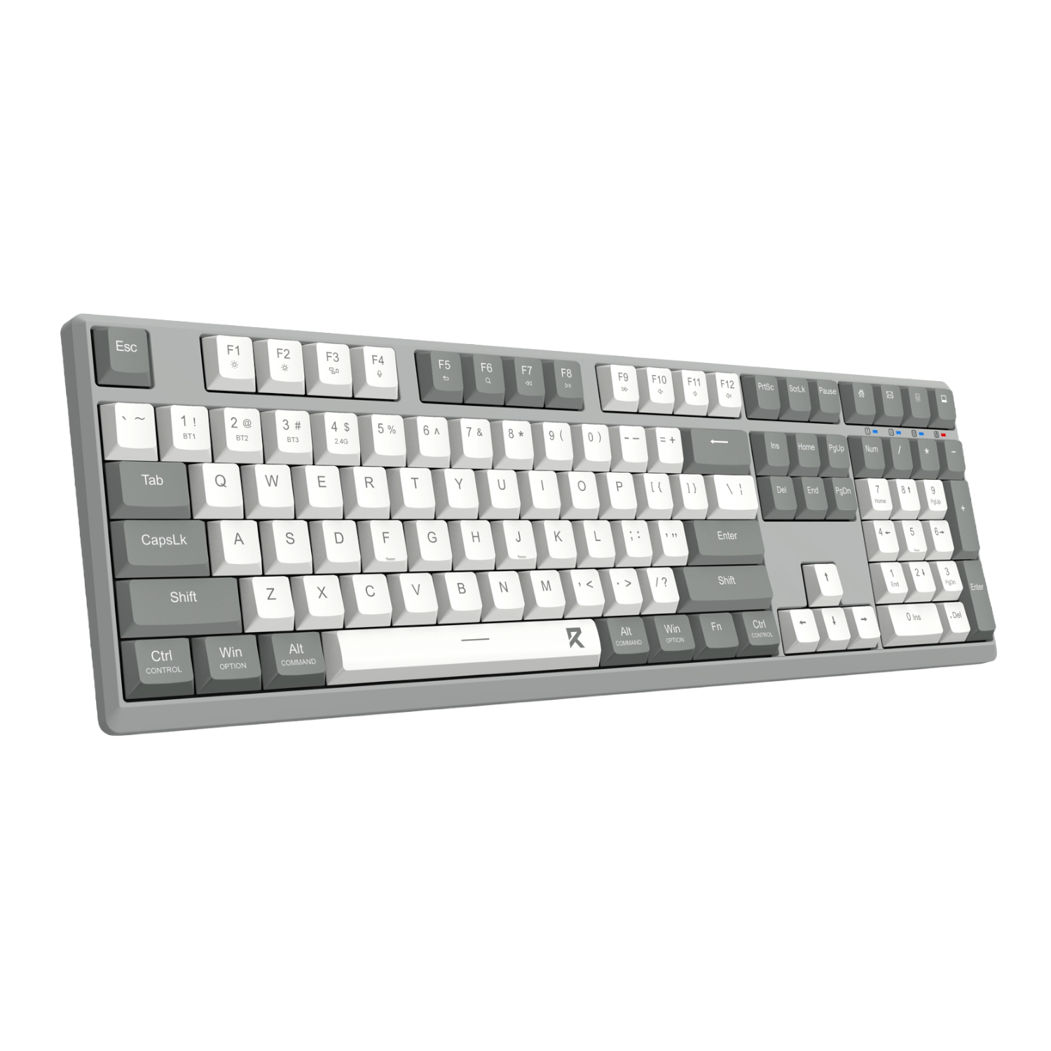 Redragon BK-7485 Wireless Office Keyboard - Grey - Image 4
