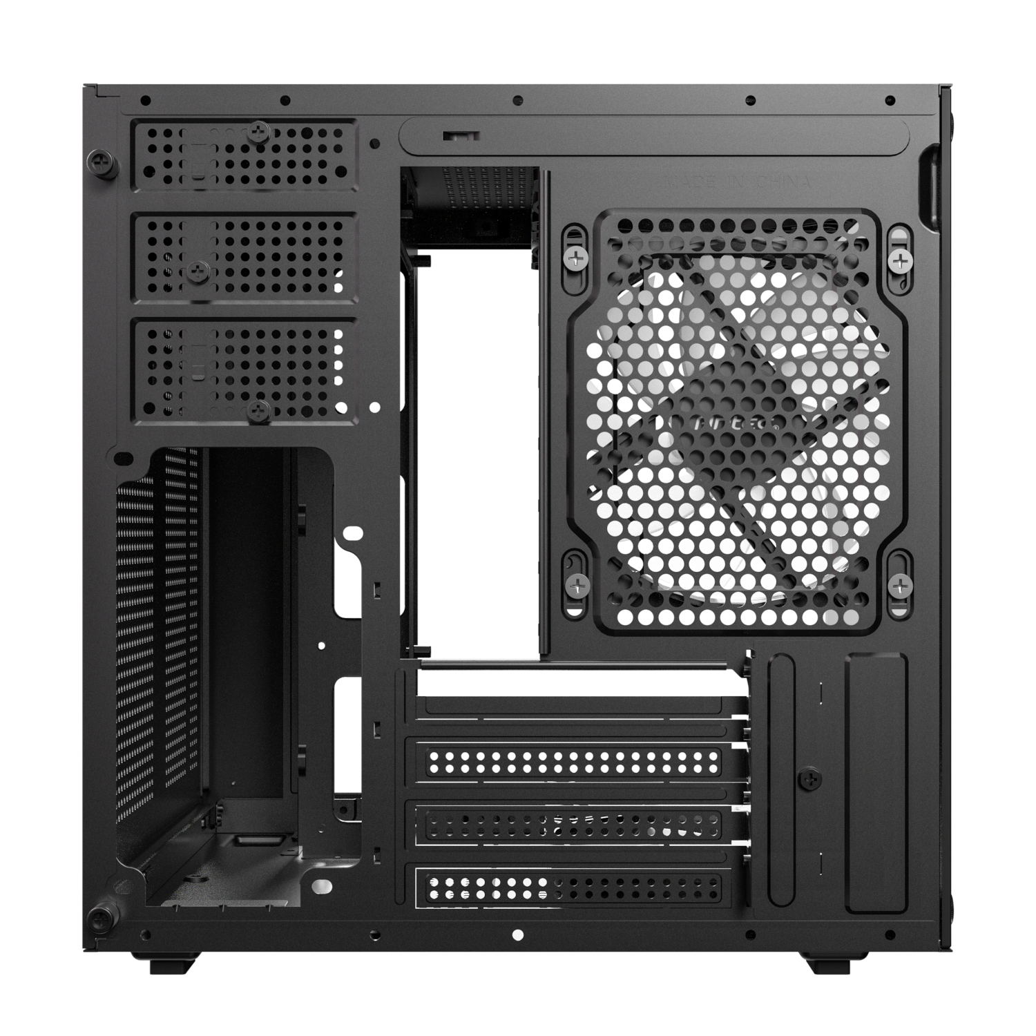 Antec VCX10M ARGB Micro-ATX | ITX Mini-Tower Gaming Chassis - Black - Image 4