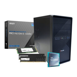 PCBUiLDER Intel Core i5-12400 HOME MASTER Windows 11 Desktop PC
